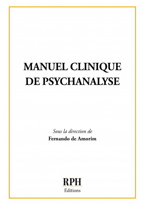 Manuel de psychanalyse